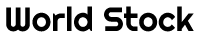 world stock logo