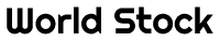 world stock logo